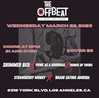 a flyer for the offbeat in london